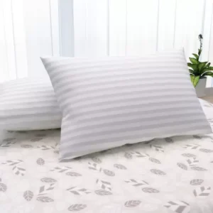 LA VERNE Microfibre Stripes Sleeping Pillow