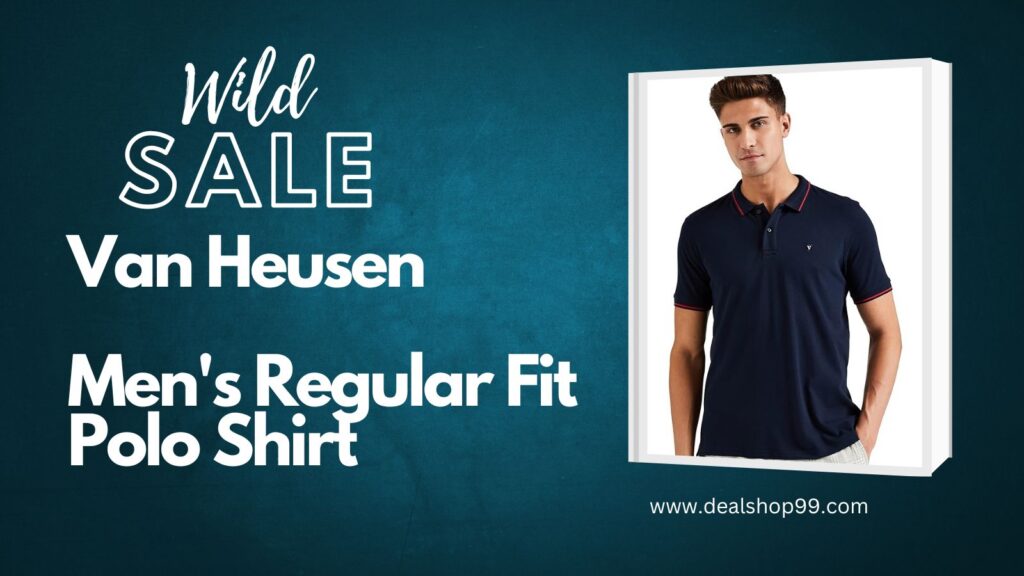 Van Heusen Men's Regular Fit Polo Shirt