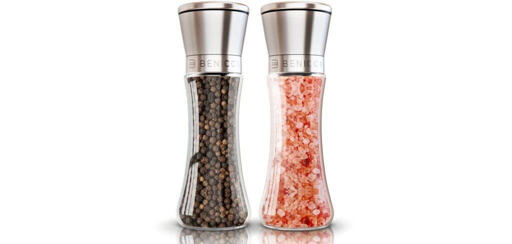 Stainless Steel Salt and Pepper Grinder