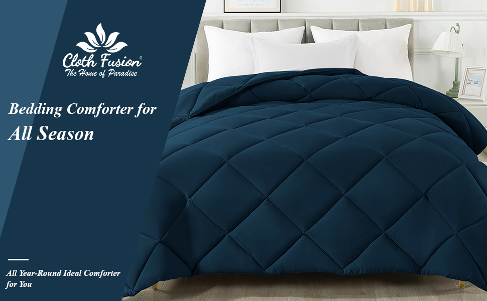 Cloth Fusion 200 GSM Microfiber Comforter