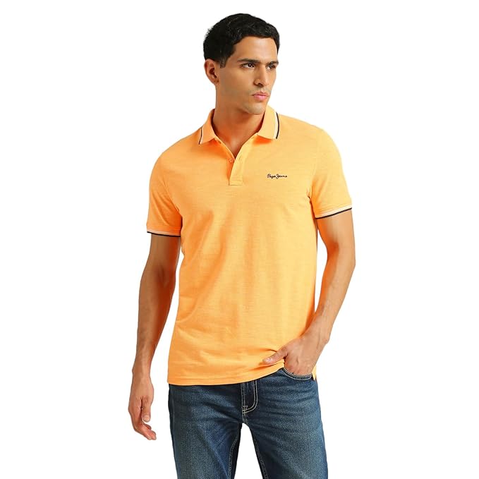 Pepe Jeans Men's Regular Fit Polo T-Shirt